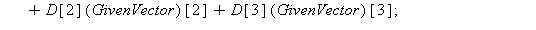 Divergence2 := proc (GivenVector) options operator, arrow; D[1](GivenVector)[1]+D[2](GivenVector)[2]+D[3](GivenVector)[3] end proc; 1